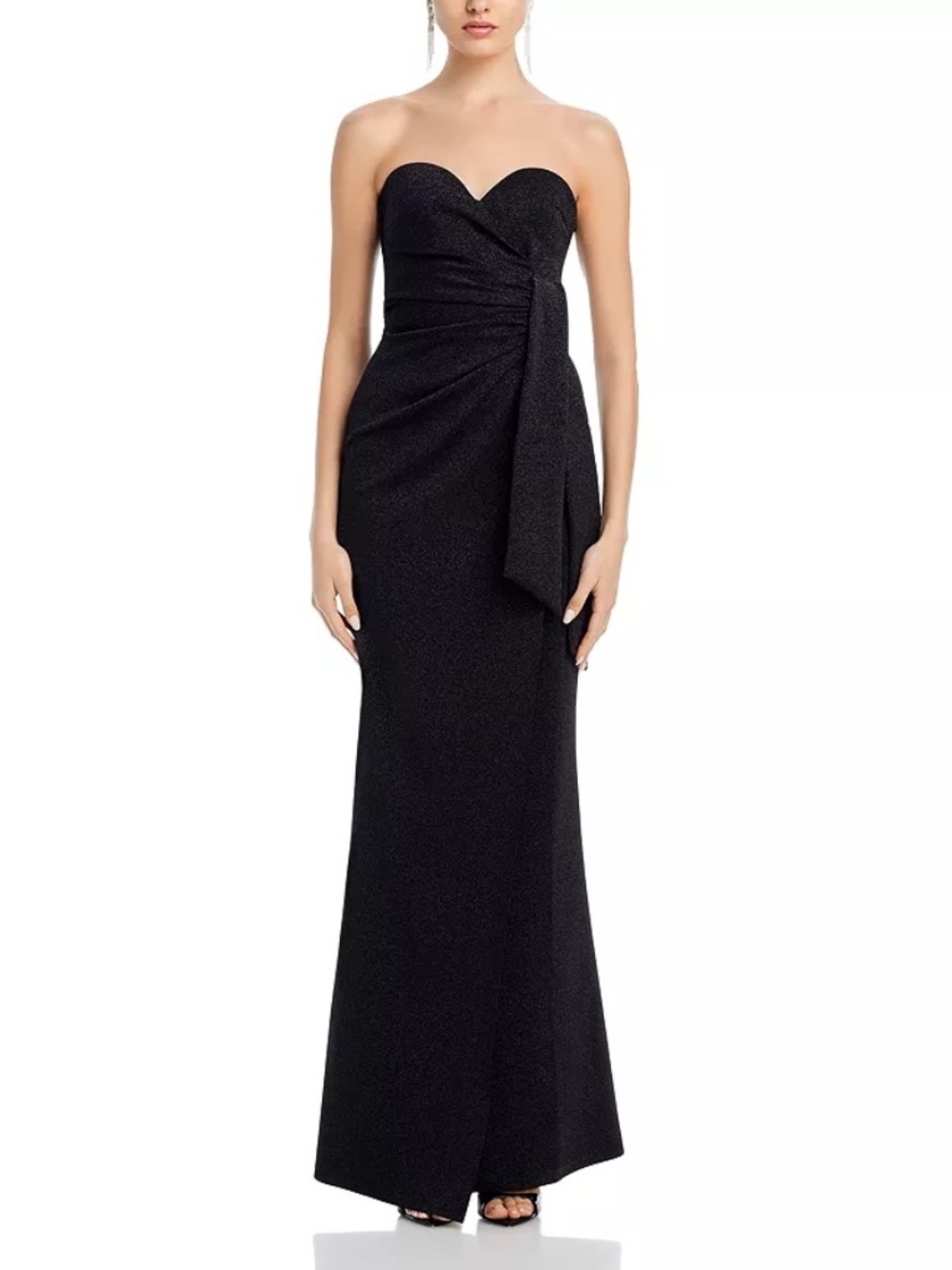 Chiara Boni La Petite Robe Kalos Sugar Metallic Gown